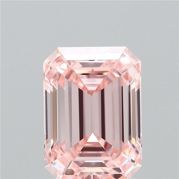 1.82 Ct. Fancy Intense Pink Emerald Lab Grown Diamond