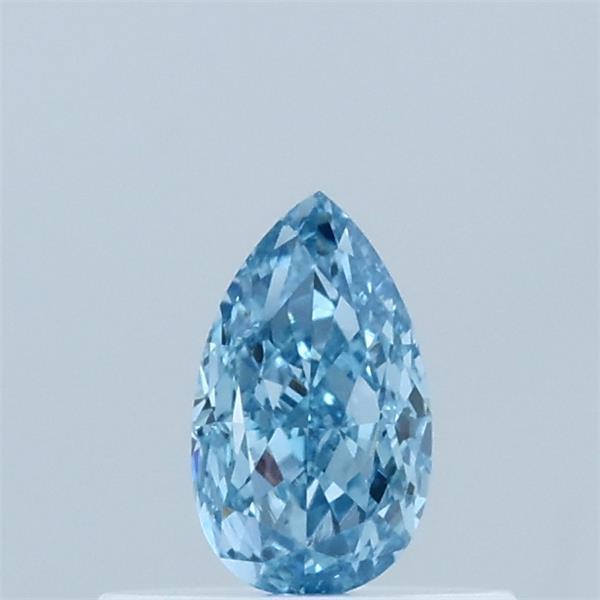 0.36 Ct. Fancy Vivid  Blue Pear Lab Grown Diamond