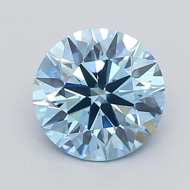 1.01 Ct. Fancy Intense  Blue Round Lab Grown Diamond