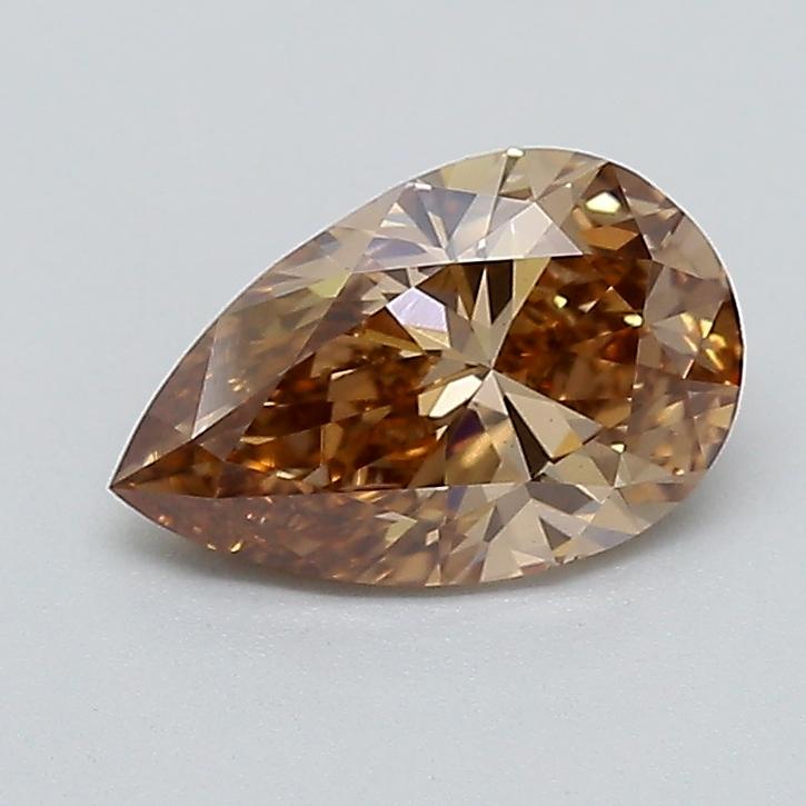 1.01 Ct. Fancy Light  Brown Pear Lab Grown Diamond