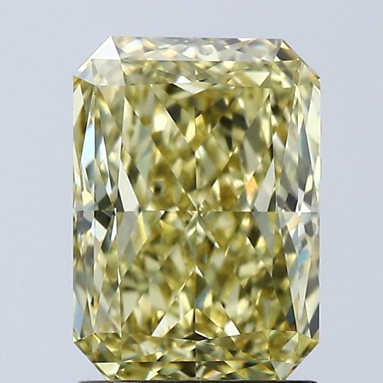 2.07 Ct. Fancy Intense Yellow Radiant Lab Grown Diamond