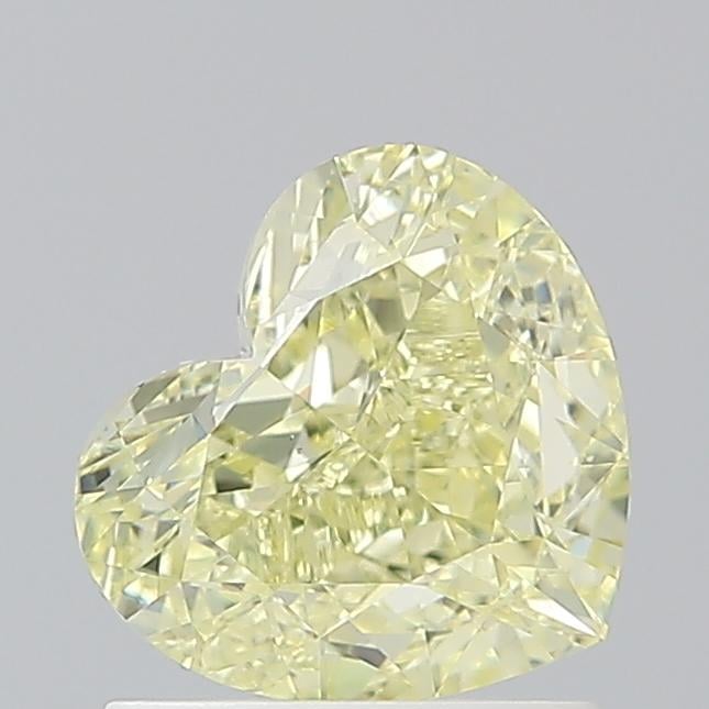 1.43 Ct. Fancy Light  Yellow Heart Diamond