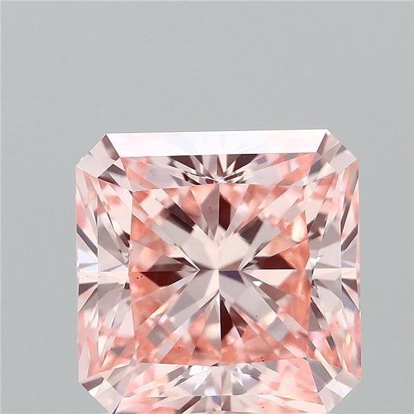 2.07 Ct. Fancy Vivid Pink Radiant Lab Grown Diamond