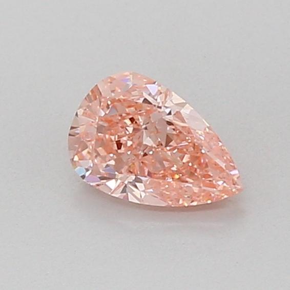 0.50 Ct. Fancy Vivid Pink Pear Lab Grown Diamond