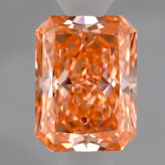 1.17 Ct. Fancy Vivid  Pink Radiant Lab Grown Diamond