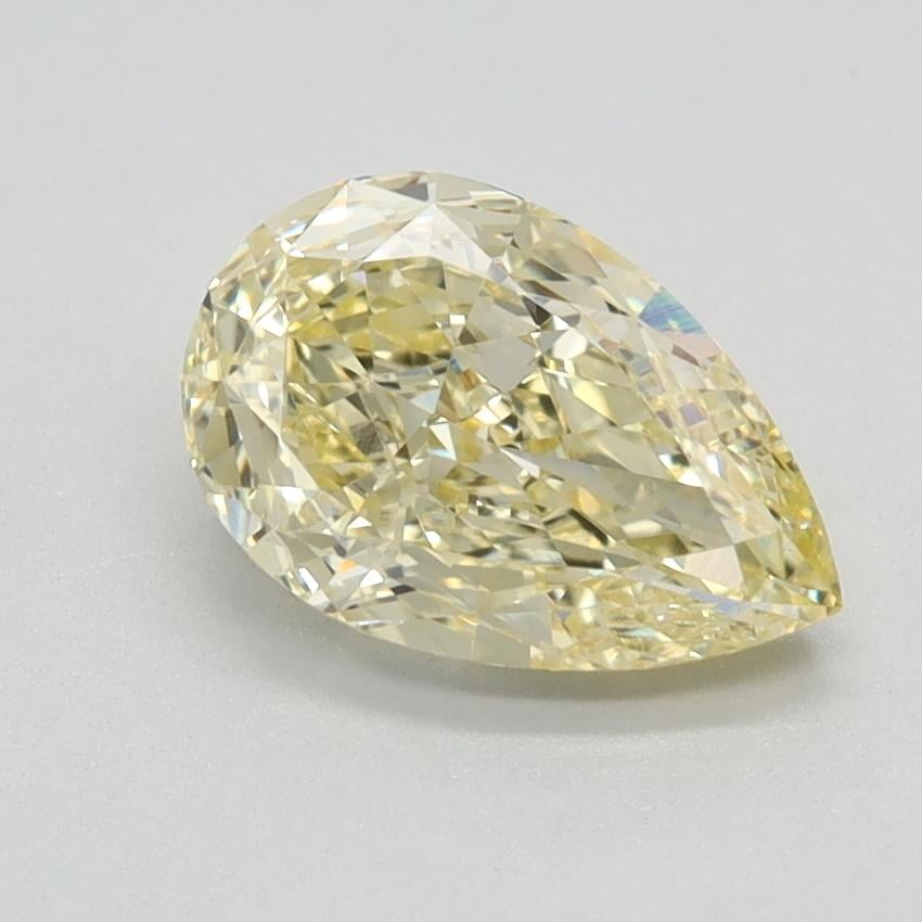 1.31 Ct. Fancy Yellow Pear Lab Grown Diamond