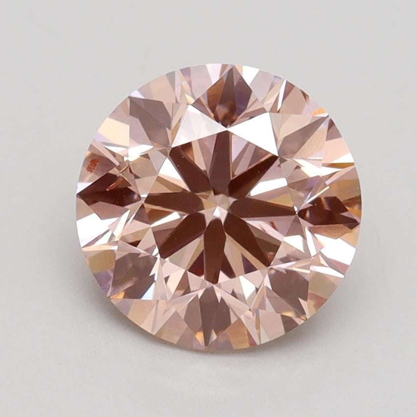 2.00 Ct. Fancy Intense Pink Round Lab Grown Diamond