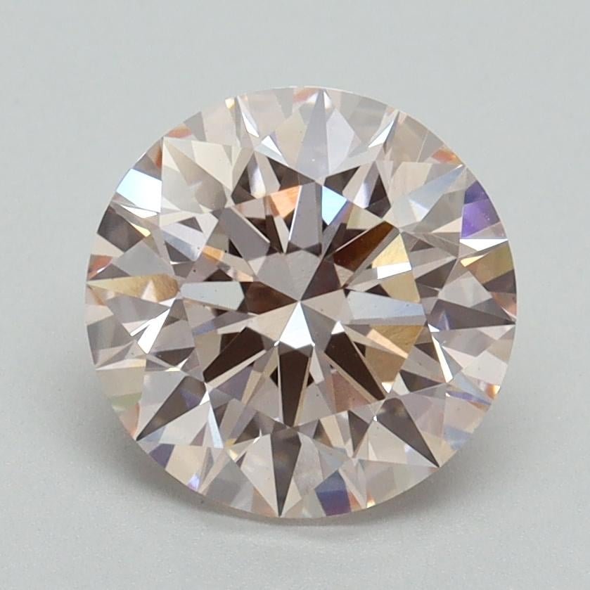 2.09 Ct. Fancy Pink Round Lab Grown Diamond