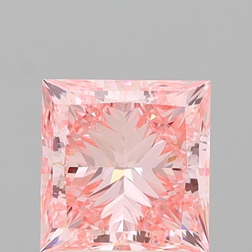 3.00 Ct. Fancy Pink Princess Lab Grown Diamond