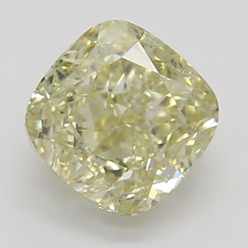 0.54 Ct. Fancy Brownish Yellow Cushion Diamond