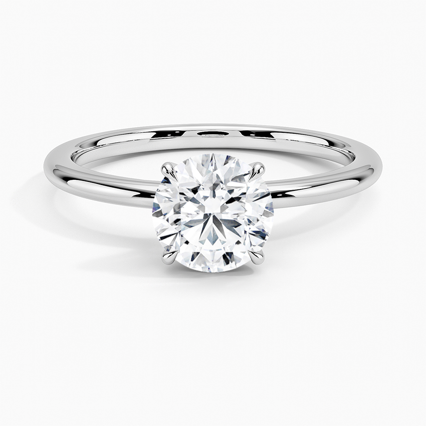 Petite Elodie Solitaire Ring - Brilliant Earth