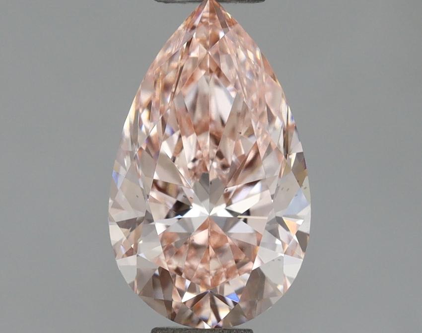 1.01 Ct. Fancy Intense Pink Pear Lab Grown Diamond