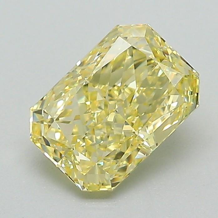 1.26 Ct. Fancy Intense Yellow Radiant Lab Grown Diamond