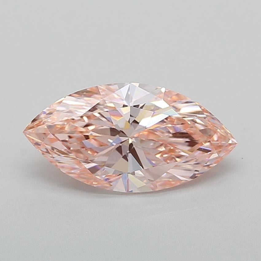 2.50 Ct. Fancy Vivid  Pink Marquise Lab Grown Diamond