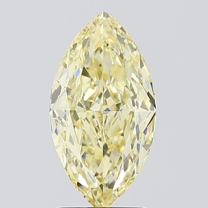 2.00 Ct. Fancy Yellow Marquise Lab Grown Diamond