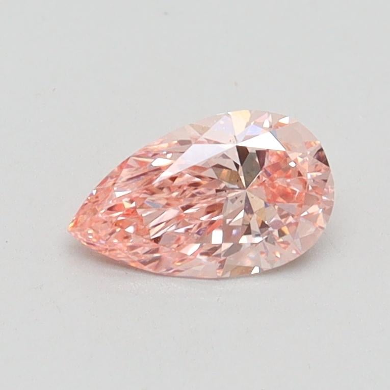 0.50 Ct. Fancy Intense Pink Pear Lab Grown Diamond