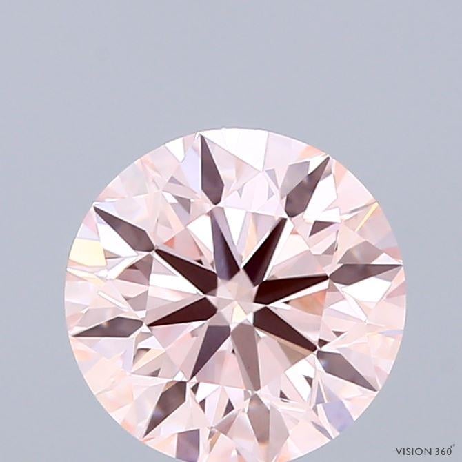 1.81 Ct. Fancy Intense  Pink Round Lab Grown Diamond