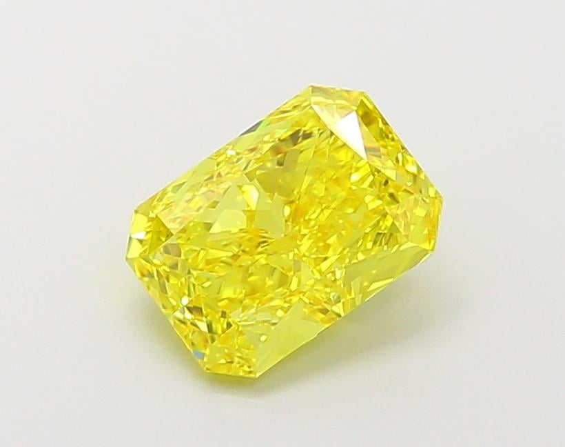 1.72 Ct. Fancy Vivid Yellow Radiant Lab Grown Diamond