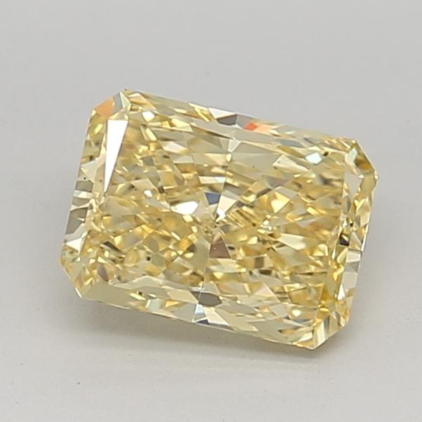 1.71 Ct. Fancy Vivid  Yellow Radiant Lab Grown Diamond