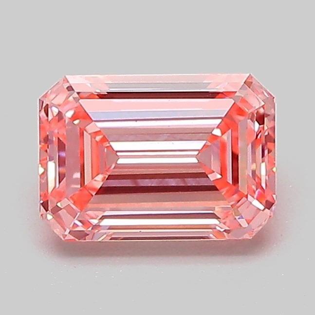 1.05 Ct. Fancy Vivid Pink Emerald Lab Grown Diamond