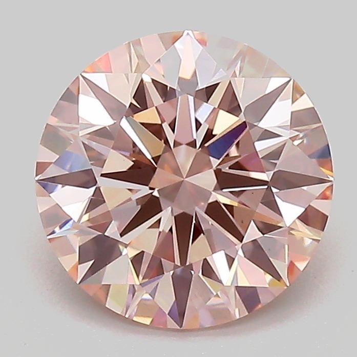 2.05 Ct. Fancy Pink Round Lab Grown Diamond