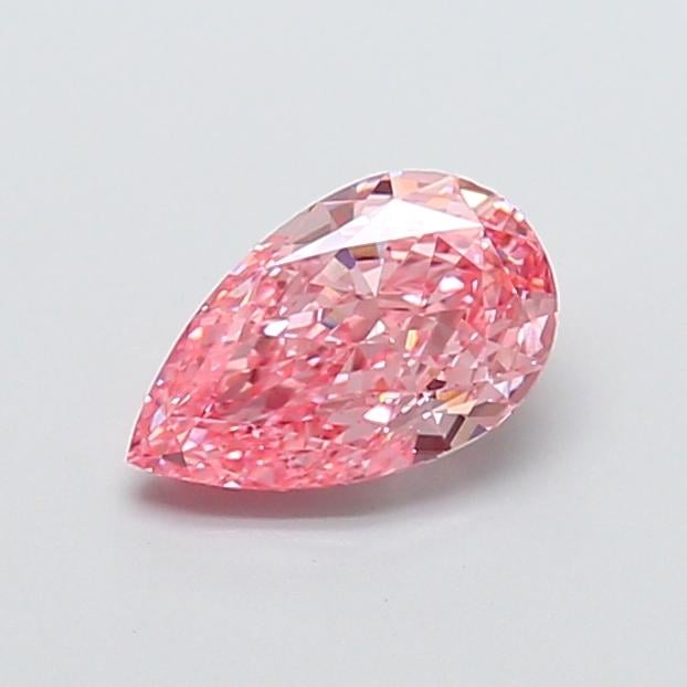 1.76 Ct. Fancy Vivid Pink Pear Lab Grown Diamond