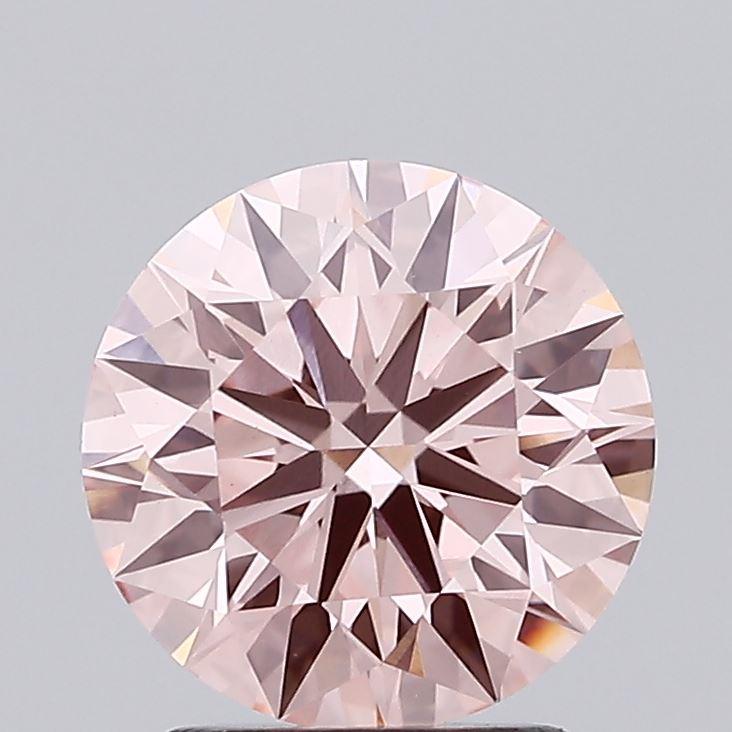 2.05 Ct. Fancy Intense Pink Round Lab Grown Diamond