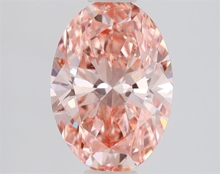 1.20 Ct. Fancy Vivid Pink Oval Lab Grown Diamond