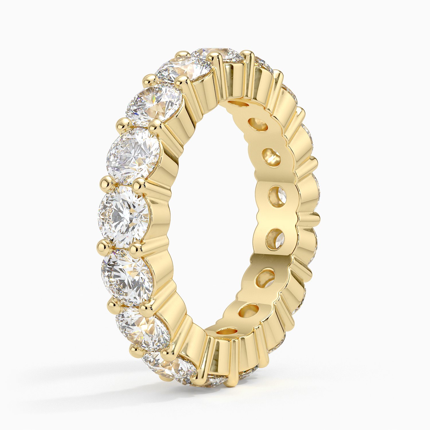 Diamond Eternity Ring (4 ct. tw.) in 18K Yellow Gold