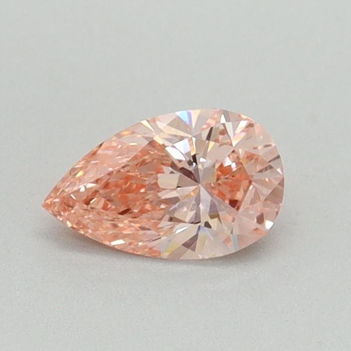 0.38 Ct. Fancy Vivid Pink Pear Lab Grown Diamond