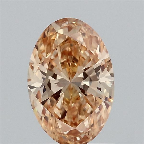 1.05 Ct. Fancy Intense Yellow Oval Lab Grown Diamond