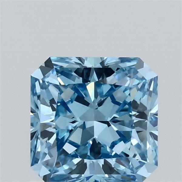 1.19 Ct. Fancy Vivid  Blue Radiant Lab Grown Diamond