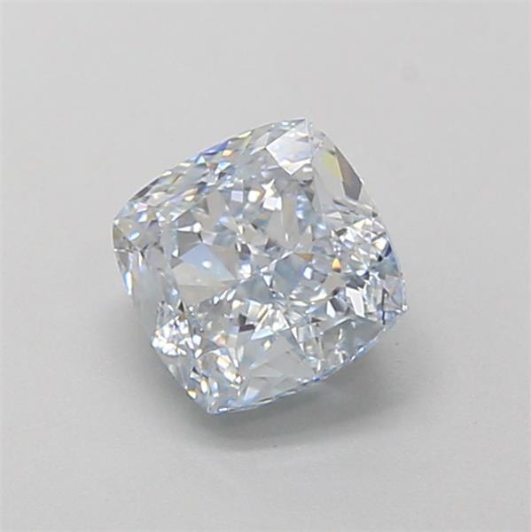 1.16 Ct. Very Light  Blue Cushion Lab Grown Diamond