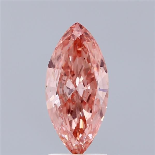 1.67 Ct. Fancy Vivid  Pink Marquise Lab Grown Diamond