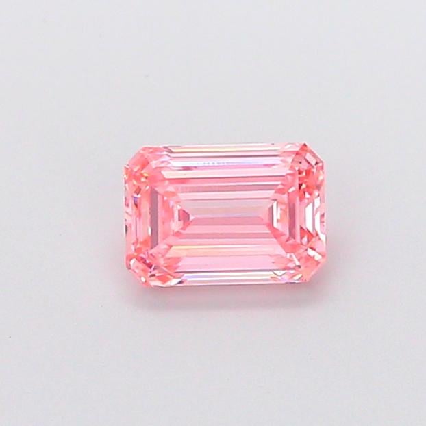 1.07 Ct. Fancy Vivid  Pink Emerald Lab Grown Diamond