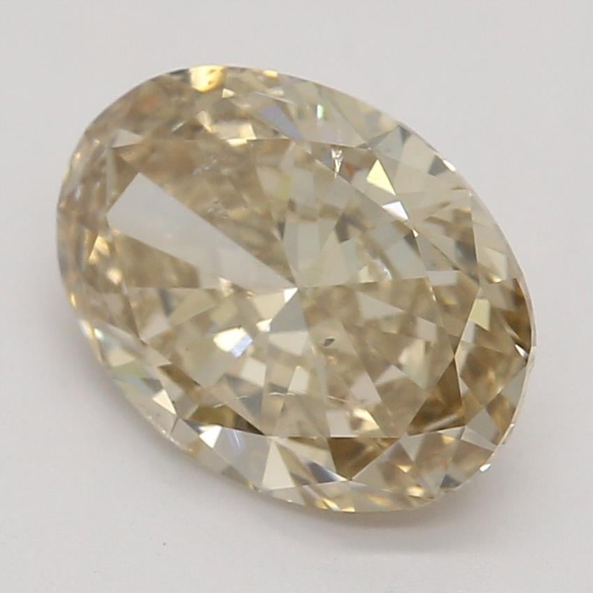 1.01 Ct. Fancy Yellowish Brown Oval Diamond