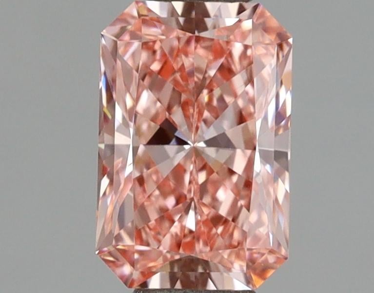 1.02 Ct. Fancy Vivid Pink Radiant Lab Grown Diamond