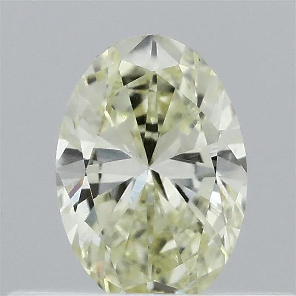 0.35 Ct. Fancy Yellow Oval Lab Grown Diamond