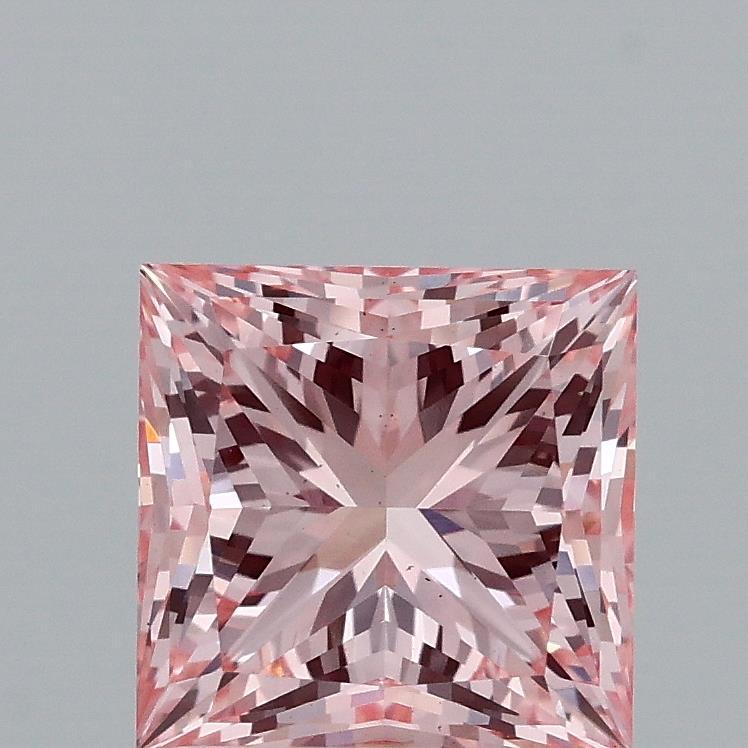 2.02 Ct. Fancy Intense Pink Princess Lab Grown Diamond