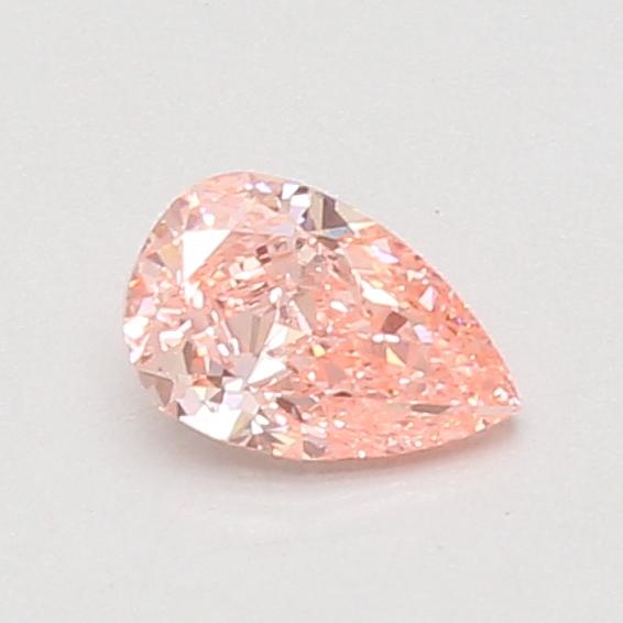 0.54 Ct. Fancy Vivid Pink Pear Lab Grown Diamond