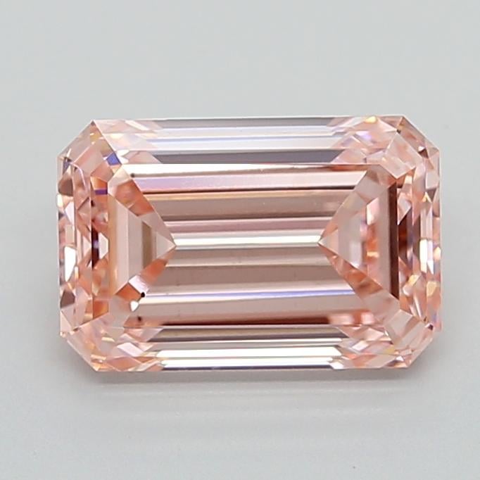 3.07 Ct. Fancy Intense  Pink Emerald Lab Grown Diamond