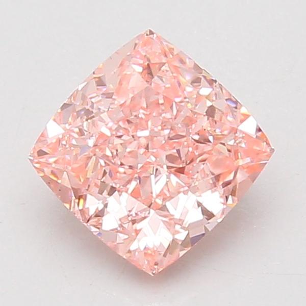 1.80 Ct. Fancy Vivid Pink Cushion Lab Grown Diamond