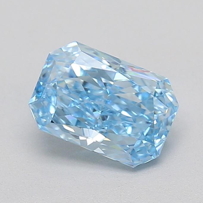1.00 Ct. Fancy Vivid  Blue Radiant Lab Grown Diamond