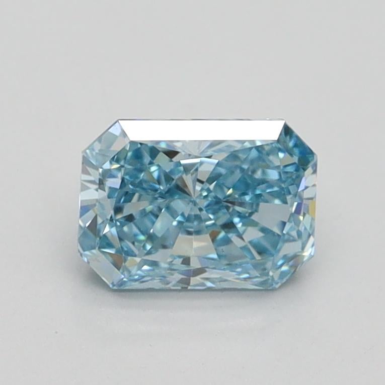 0.84 Ct. Fancy Intense Blue Radiant Lab Grown Diamond