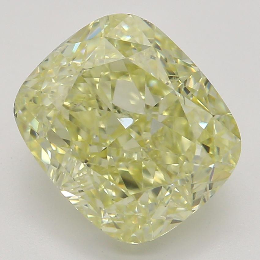 2.02 Ct. Fancy Yellow Cushion Diamond