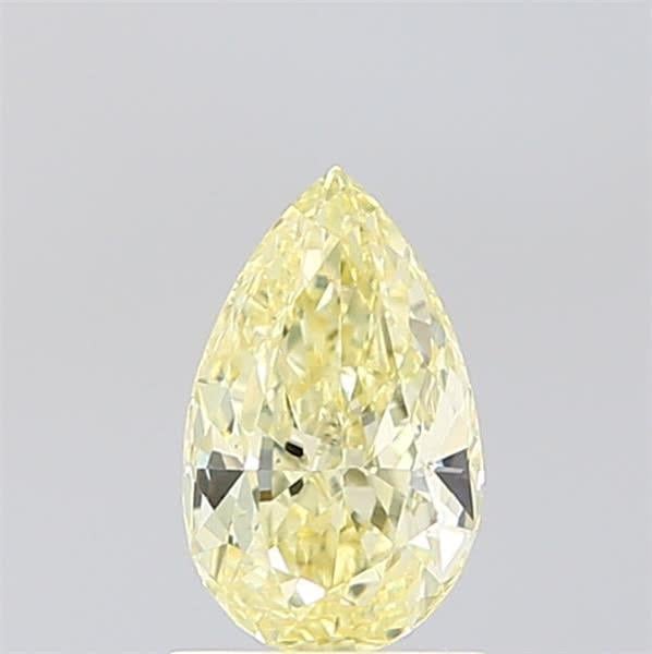 1.01 Ct. Fancy  Yellow Pear Lab Grown Diamond