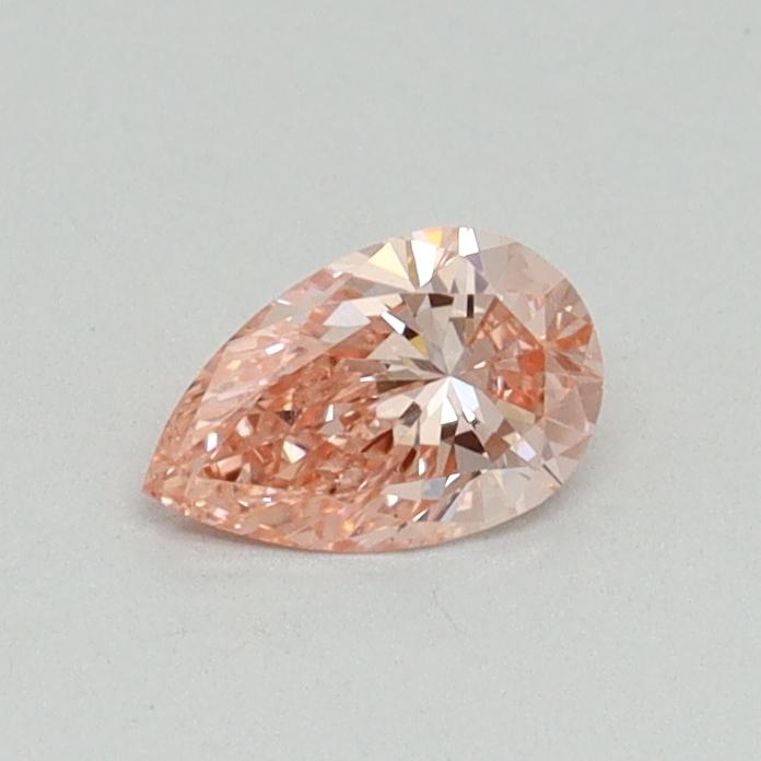 0.30 Ct. Fancy Vivid Pink Pear Lab Grown Diamond