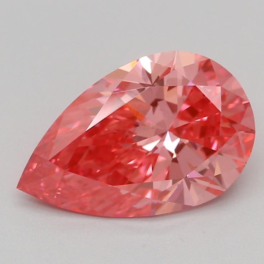 1.02 Ct. Fancy Vivid Pink Pear Lab Grown Diamond
