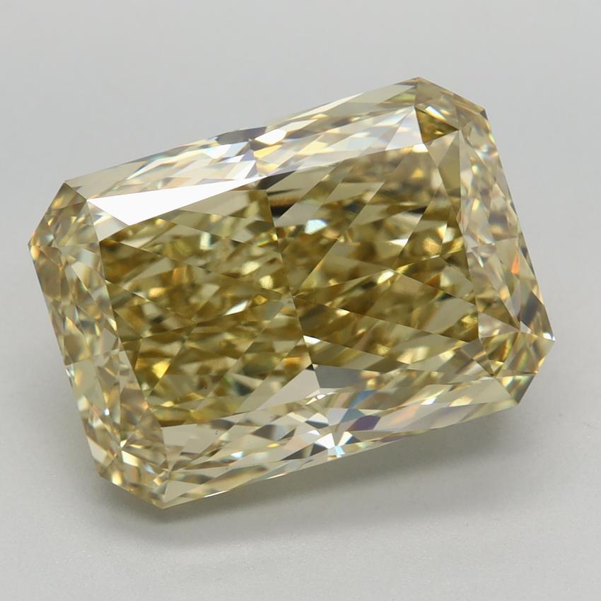7.88 Ct. Fancy Intense Yellow Radiant Lab Grown Diamond