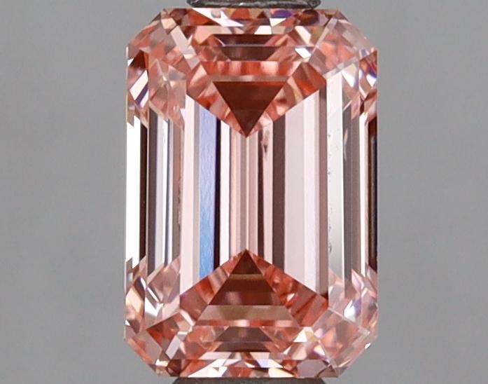 1.01 Ct. Fancy Vivid Pink Emerald Lab Grown Diamond